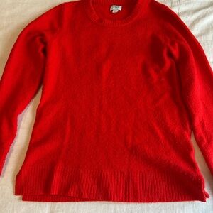 JCrew Red Women's Sweater